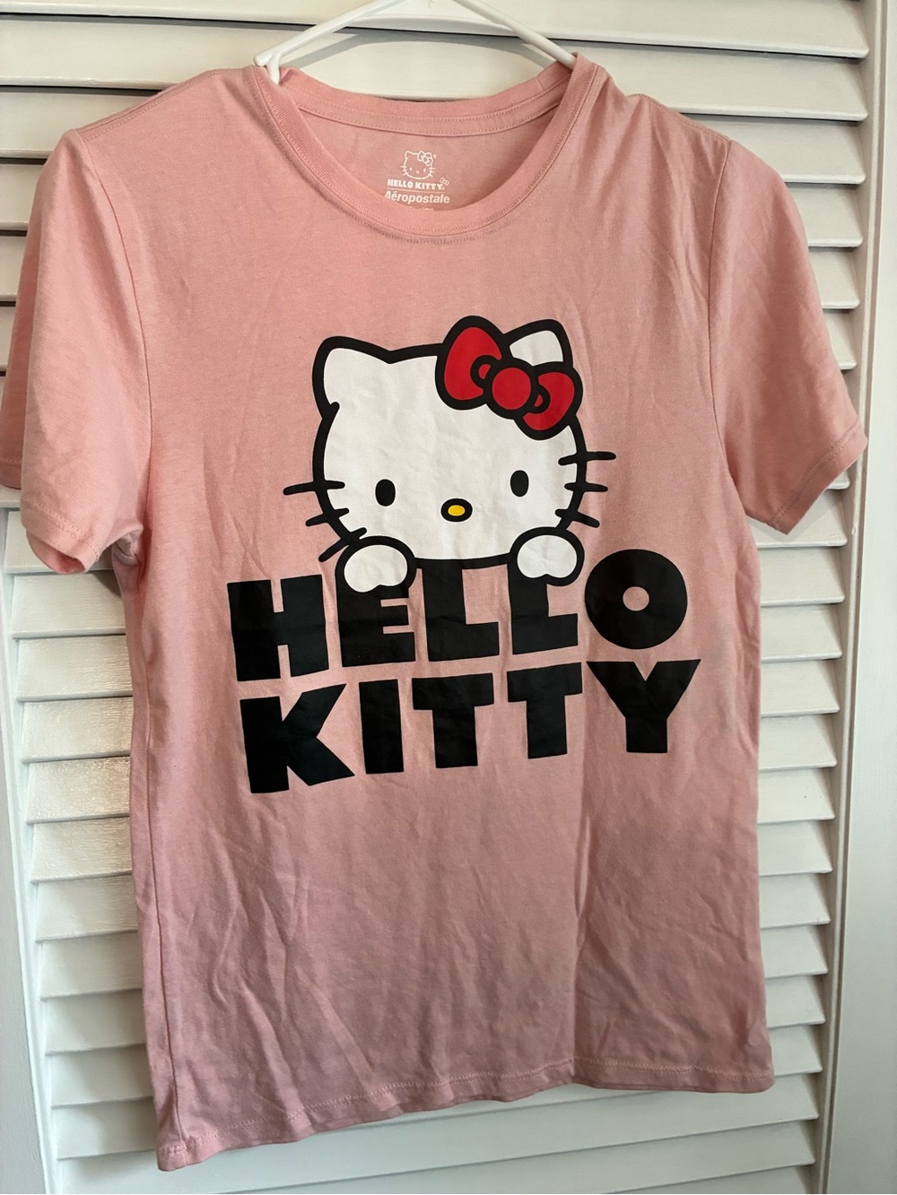 Aeropostale Hello Kitty Pink Phone Sleeve with White Logo
